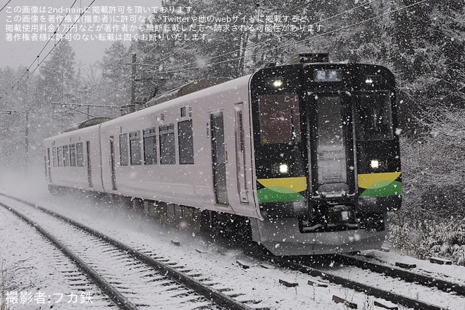 【JR北】737系C-1編成苗穂工場出場試運転