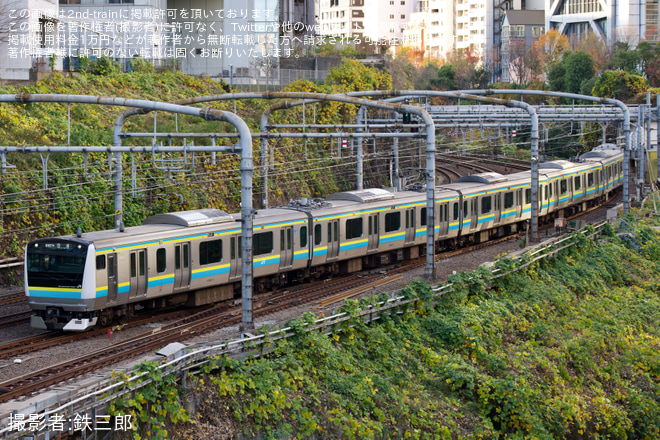【JR東】E233系マリC1編成 東京総合車両センター出場回送