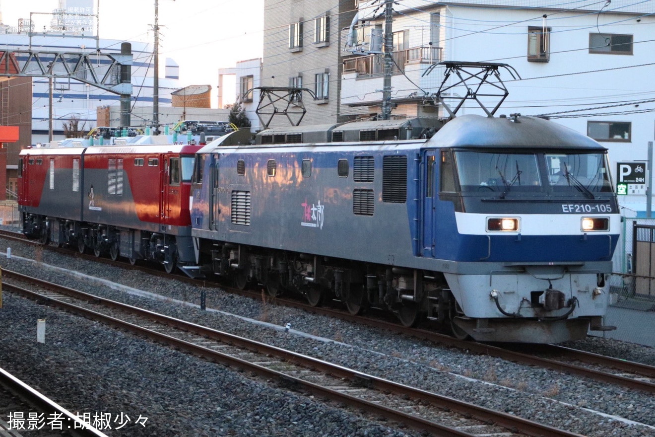 【JR貨】EH500-68 大宮車両所出場(202512)の拡大写真