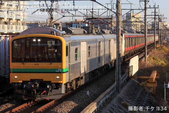 【JR東】E233系ケヨ501編成秋田総合車両センター入場配給