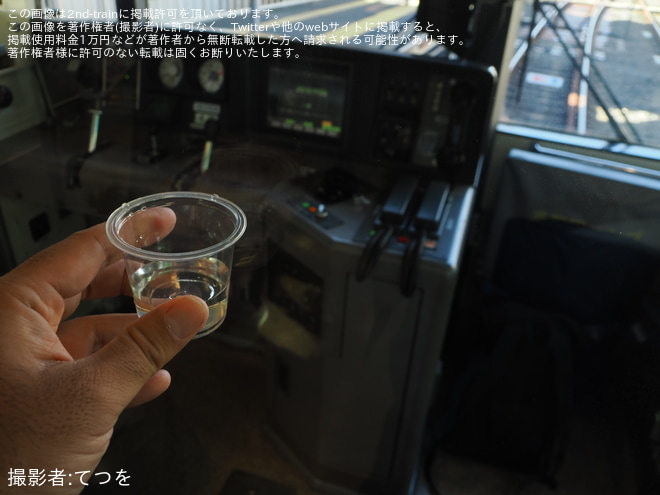 【京阪】利き酒イベント「京都・伏見の清酒 利き酒電車@中書島駅」開催を中書島駅で撮影した写真