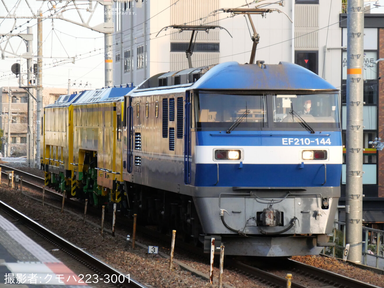 【JR西】広島方面マルチプルタイタンパー甲種輸送の拡大写真