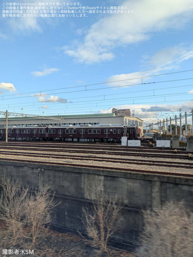 を川西池田~中山寺間(JR)で撮影した写真