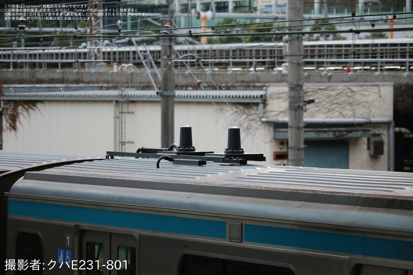 【JR東】E233系サイ123編成 東京総合車両センター出場の拡大写真