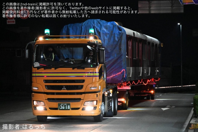 【近鉄】8000系L86廃車陸送