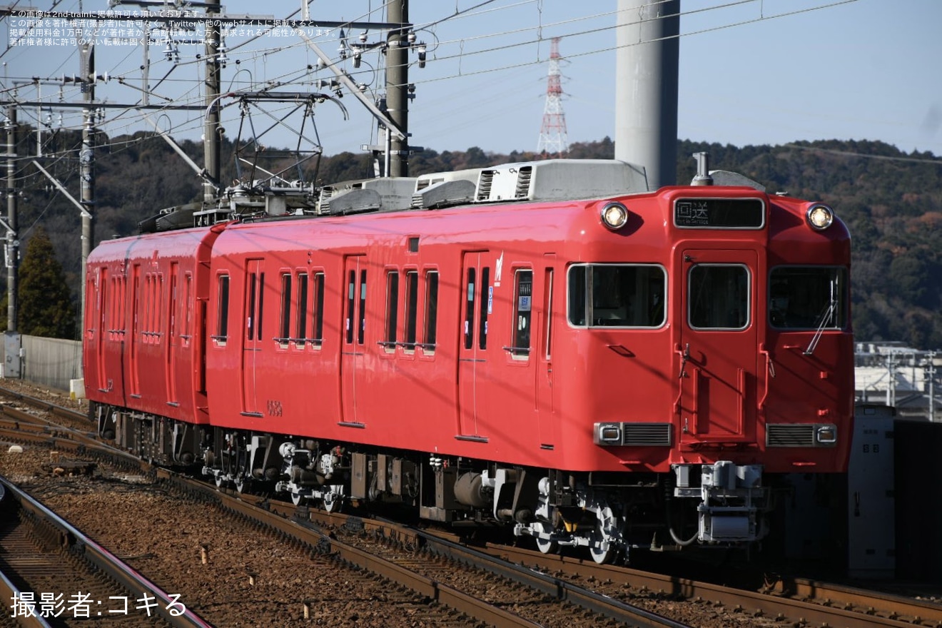 【名鉄】6000系6039F舞木検査場出場試運転 (202512)の拡大写真