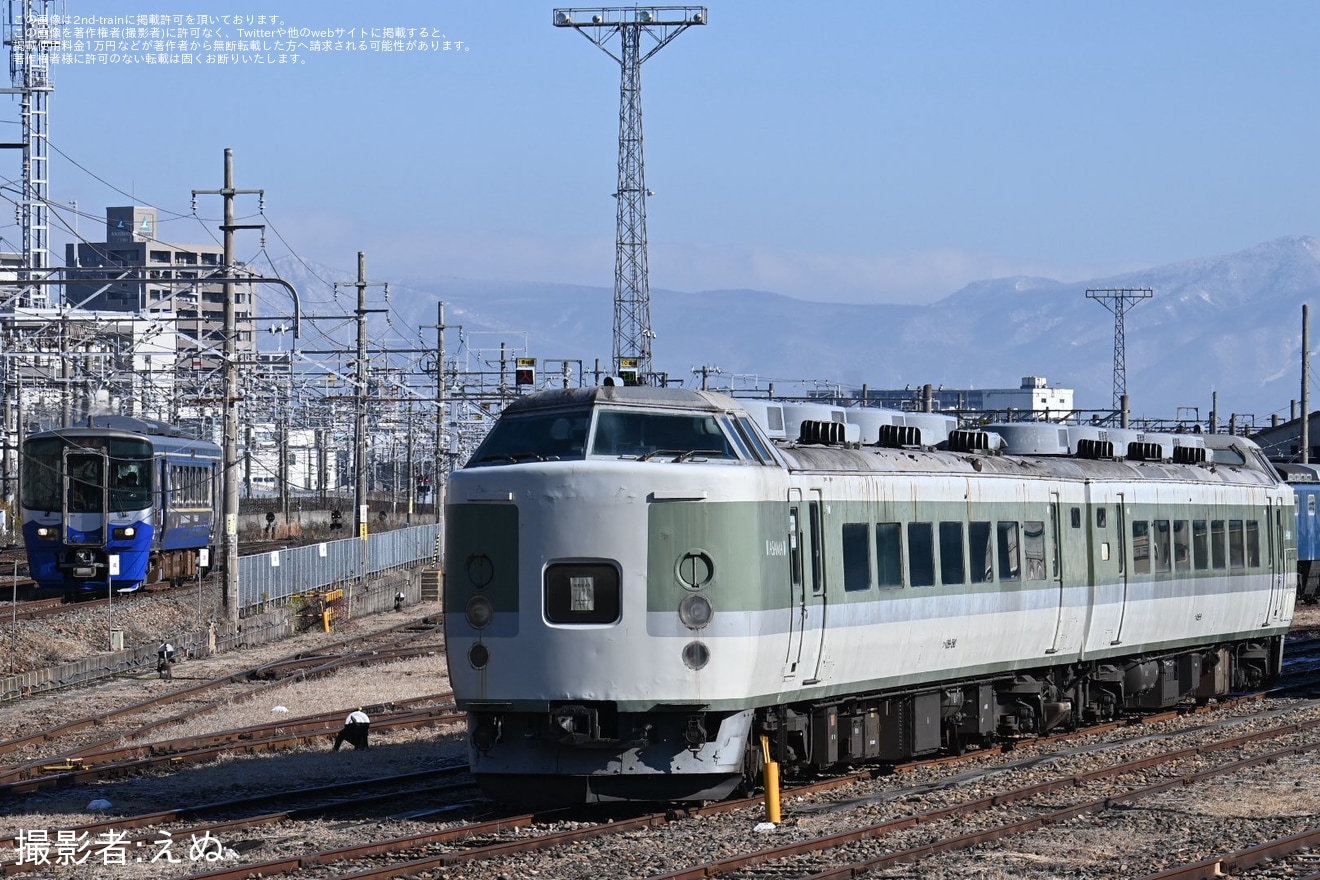 【トキ鉄】ET122形ET122-3長野総合車両センター構内試運転の拡大写真