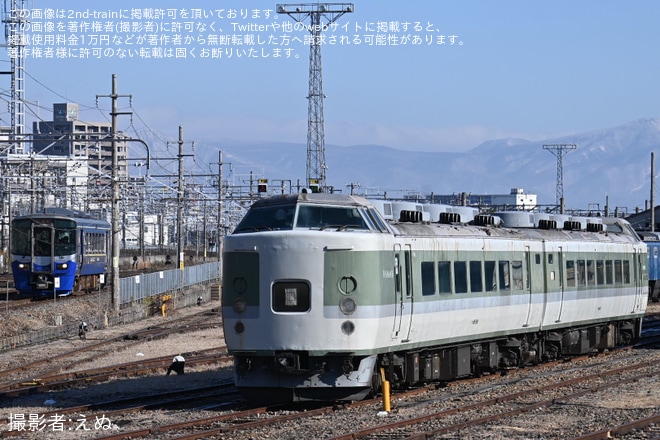 【トキ鉄】ET122形ET122-3長野総合車両センター構内試運転を不明で撮影した写真