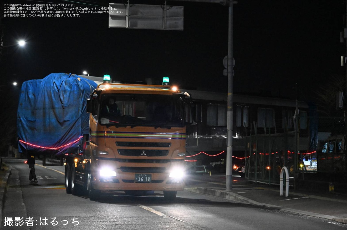 【近鉄】8000系L86廃車陸送の拡大写真