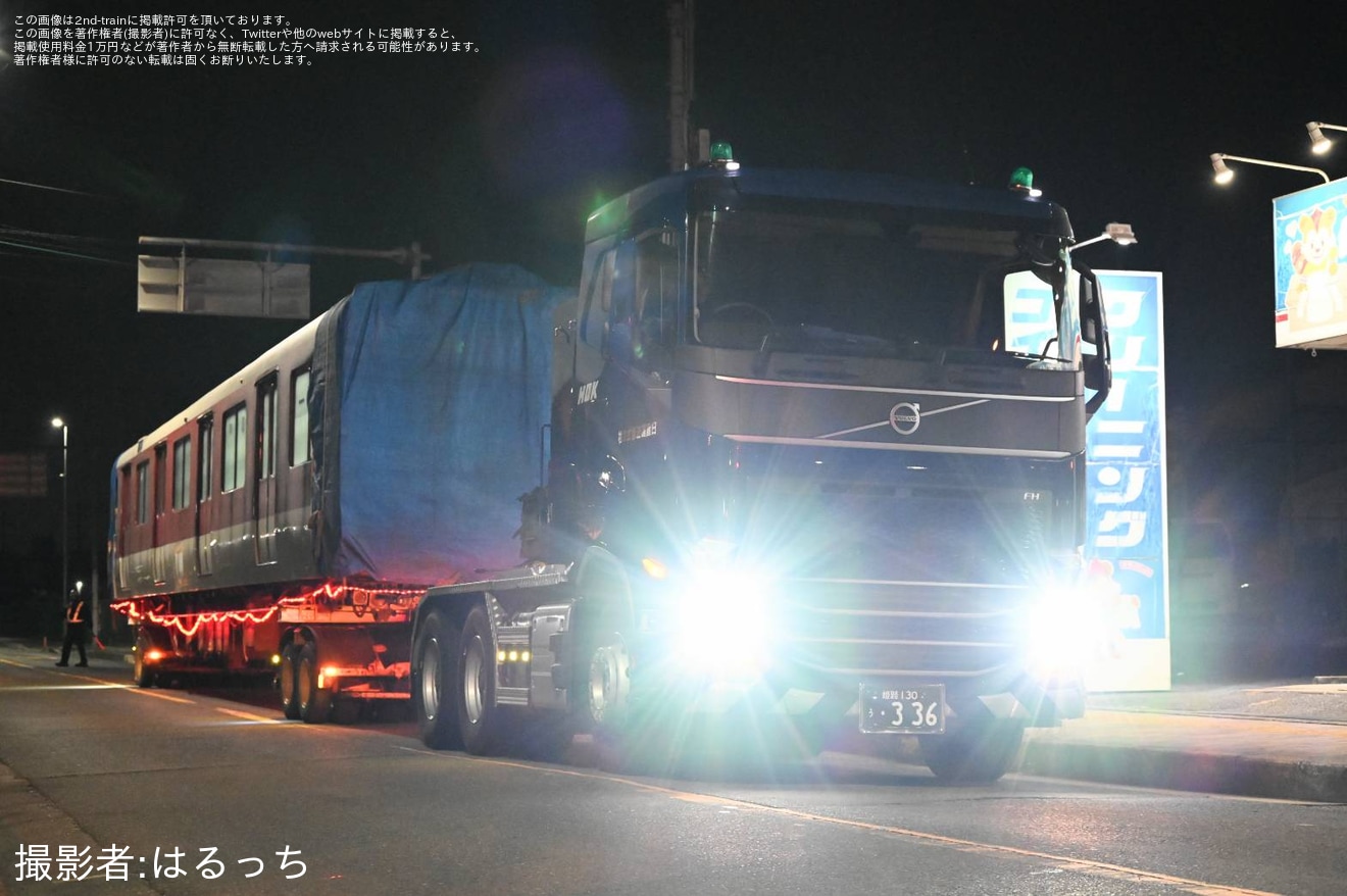 【近鉄】8000系L86廃車陸送の拡大写真