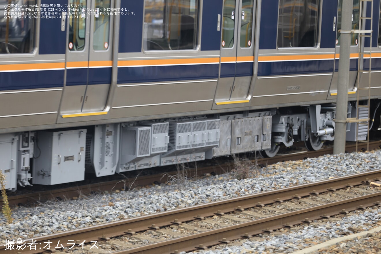 【JR西】207系H3編成 吹田総合車両所本所出場試運転の拡大写真