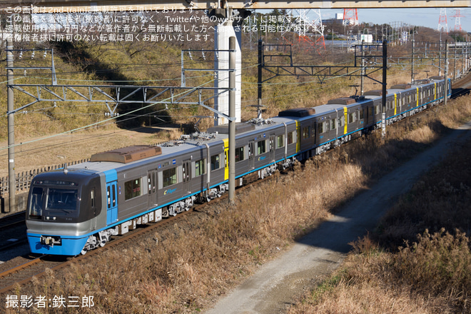 【北総】9100形9108編成北総線内試運転を小室～白井間で撮影した写真