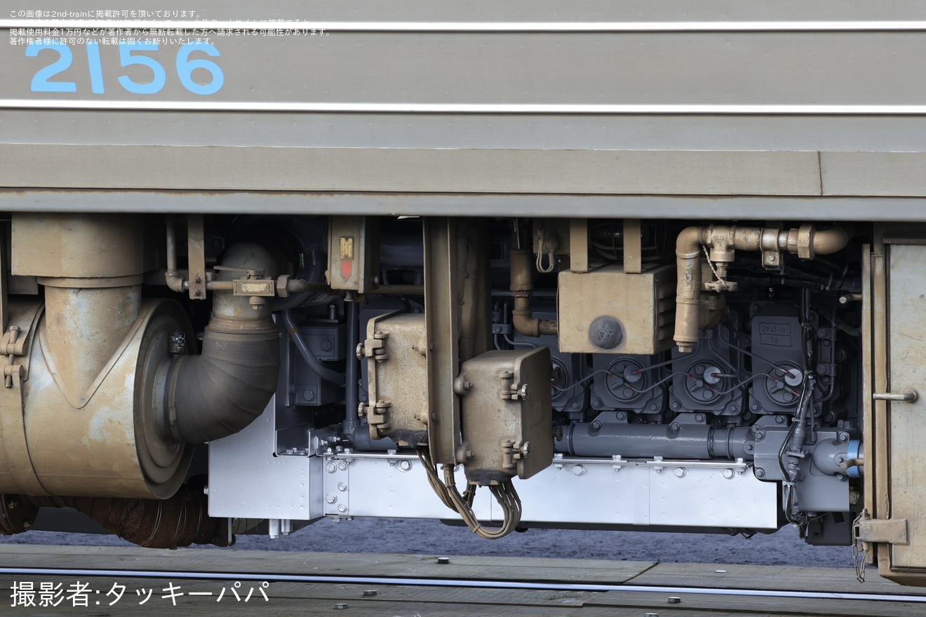 【JR四】2000系気動車2156号車が多度津工場出場の拡大写真