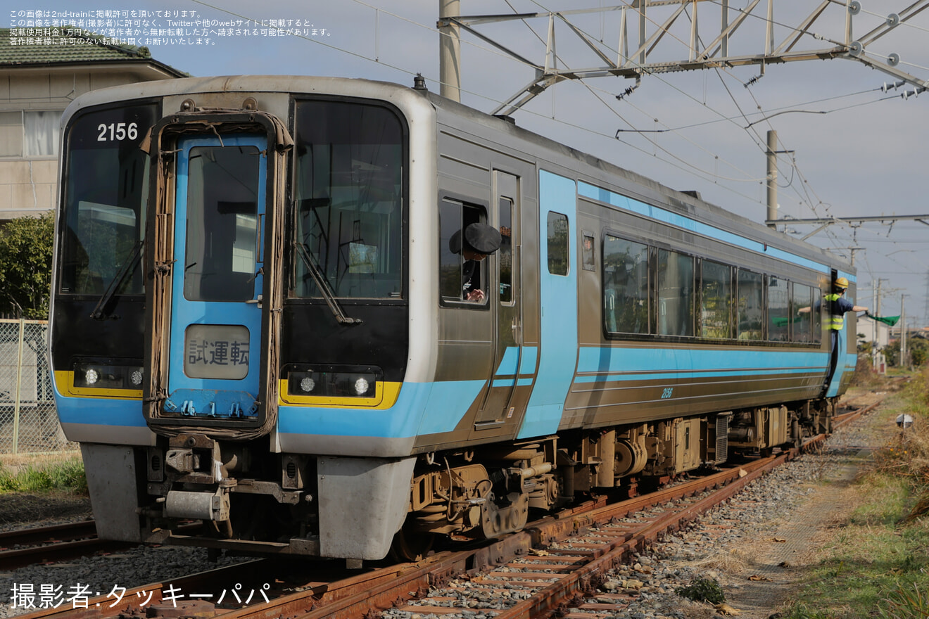 【JR四】2000系気動車2156号車が多度津工場出場の拡大写真