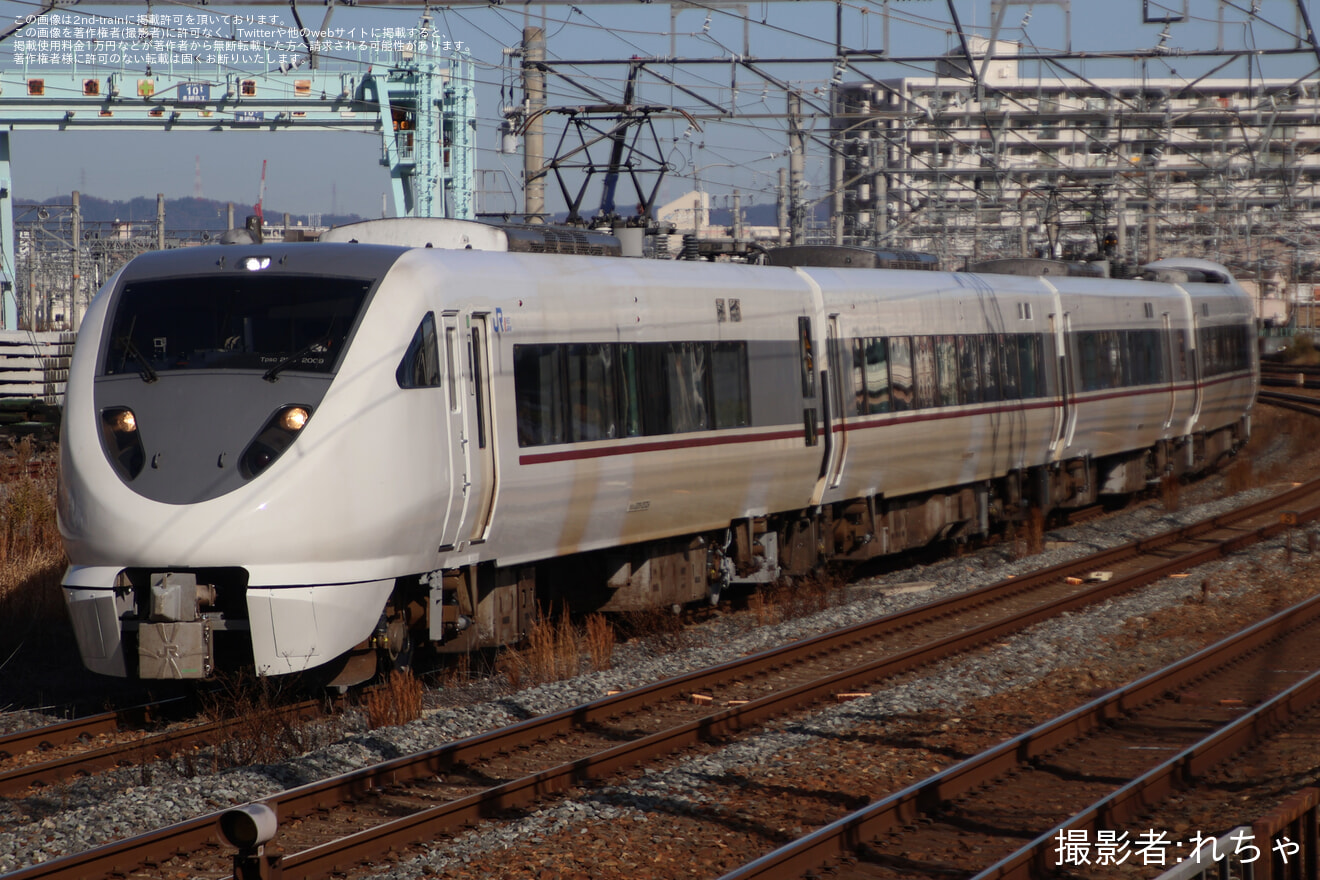 【JR西】289系FG409編成 吹田総合車両所本所出場試運転の拡大写真
