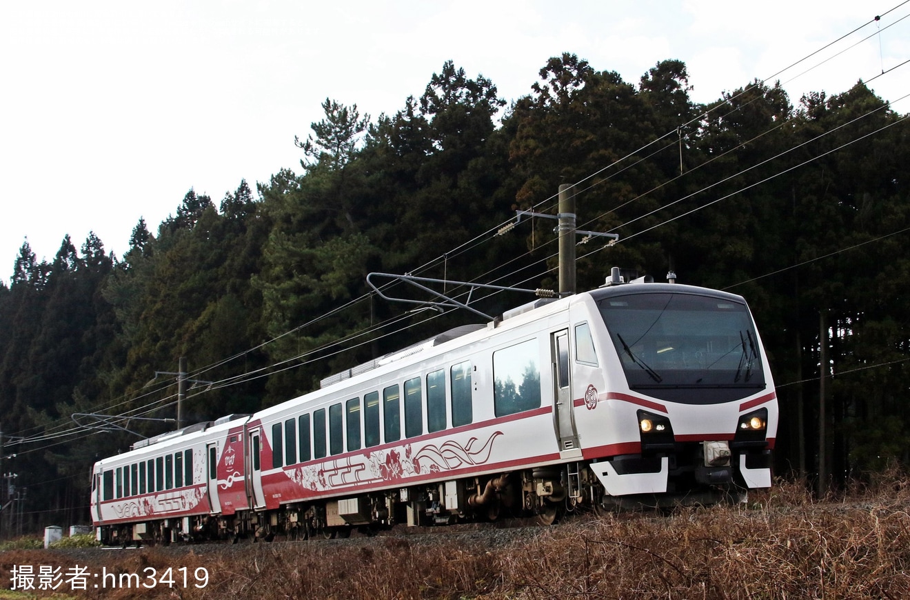【JR東】「ひなび」が津軽線を初運行 臨時快速「ひなび 竜飛」を運行の拡大写真