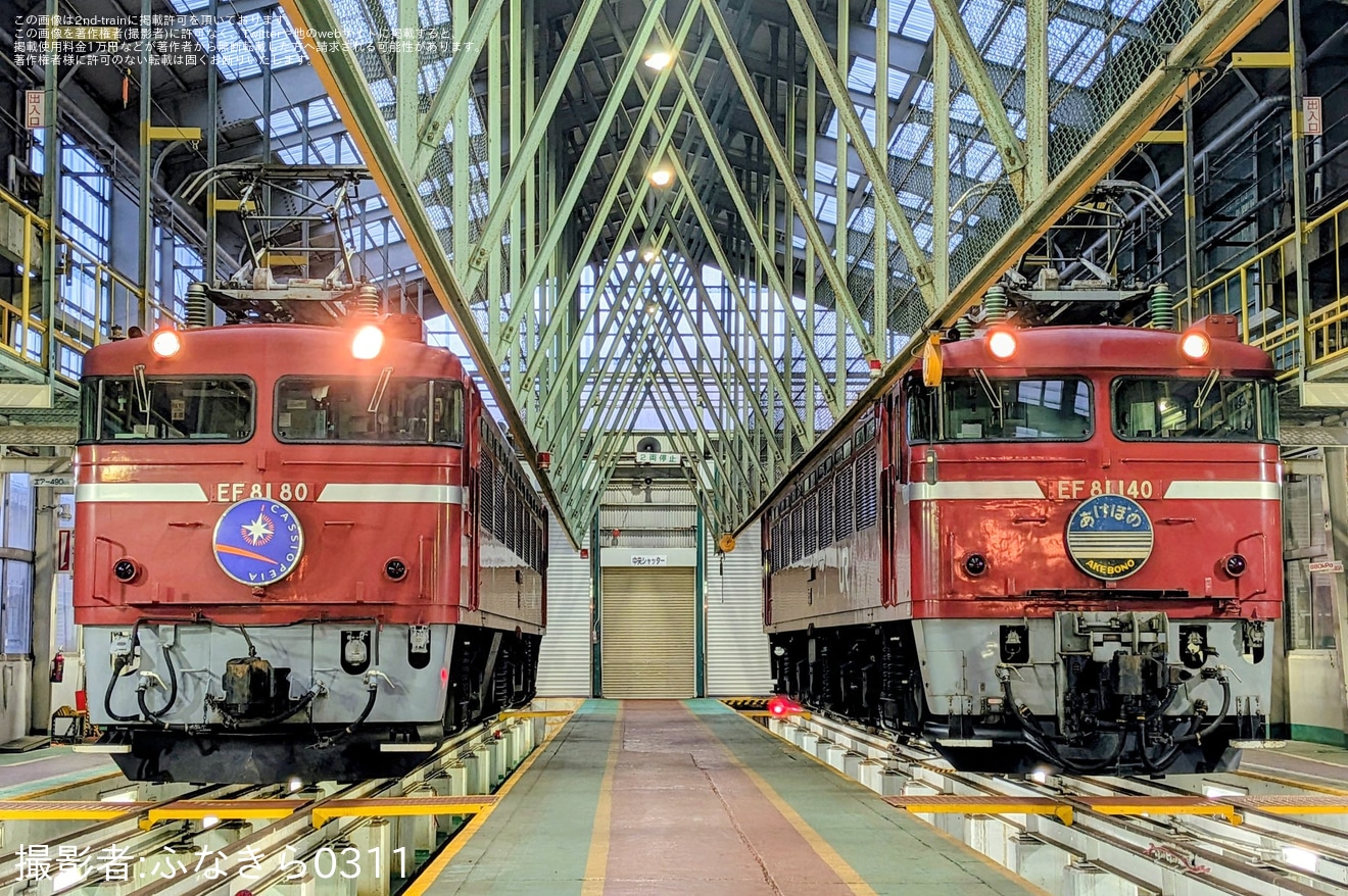 【JR東】電気機関車見学会「往年の電機、集結の刻」開催の拡大写真