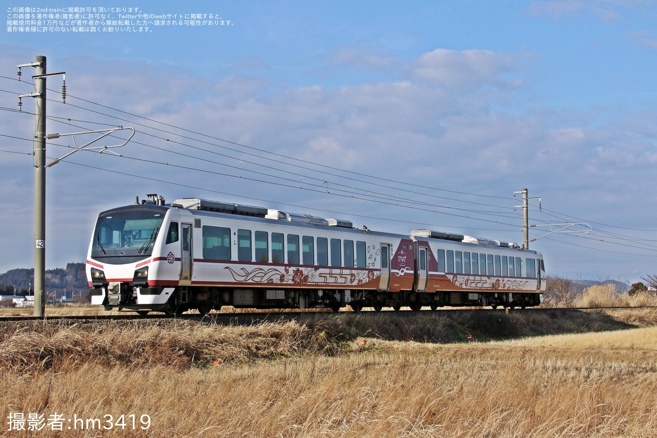 【JR東】「ひなび」が津軽線を初運行 臨時快速「ひなび 竜飛」を運行の拡大写真