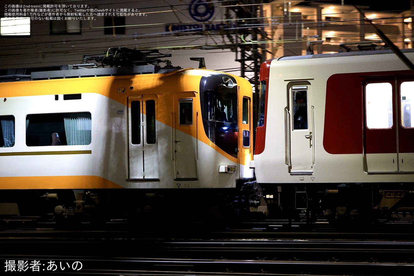 【近鉄】12400系NN01が3200系KL06により救援回送の拡大写真