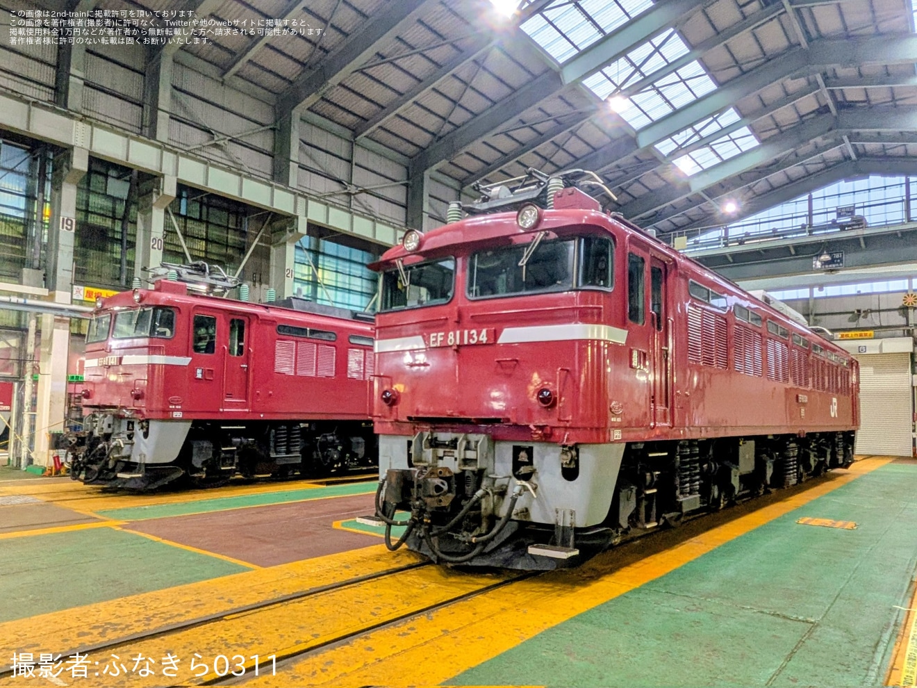 【JR東】電気機関車見学会「往年の電機、集結の刻」開催の拡大写真