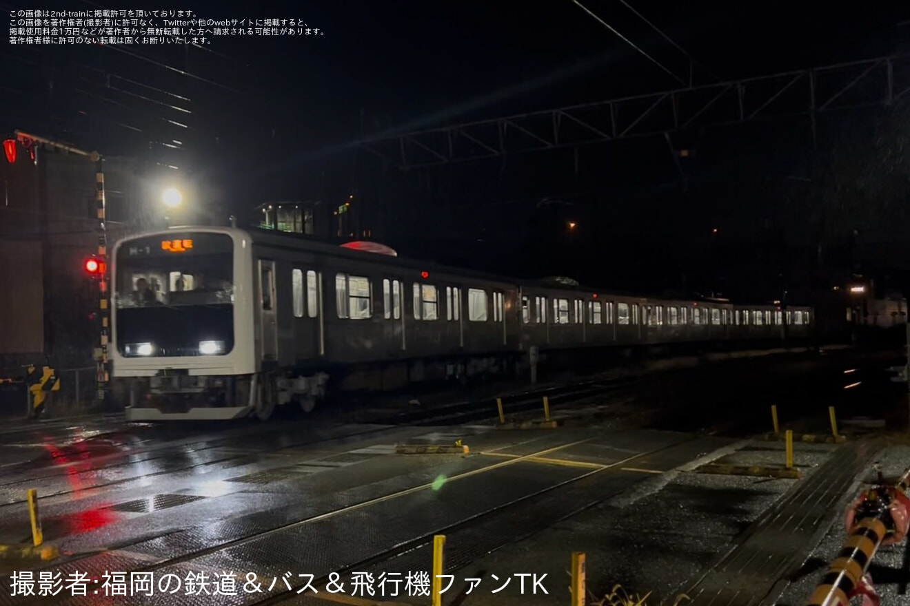 【JR九】501系H-01編成が譲渡後初の本線試運転を実施の拡大写真