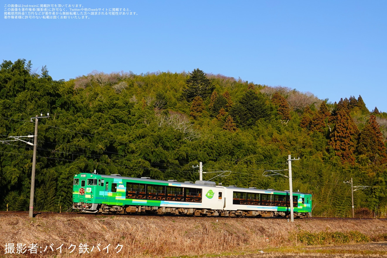 【JR東】陸羽東線などで臨時快速「風っこストーブ湯けむり号」を運行の拡大写真