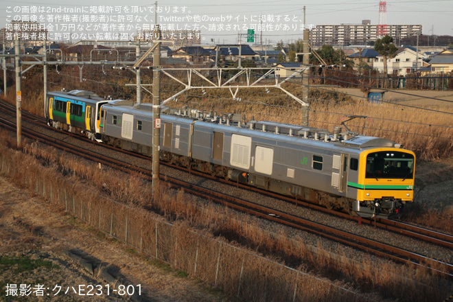 を新白岡～白岡間で撮影した写真