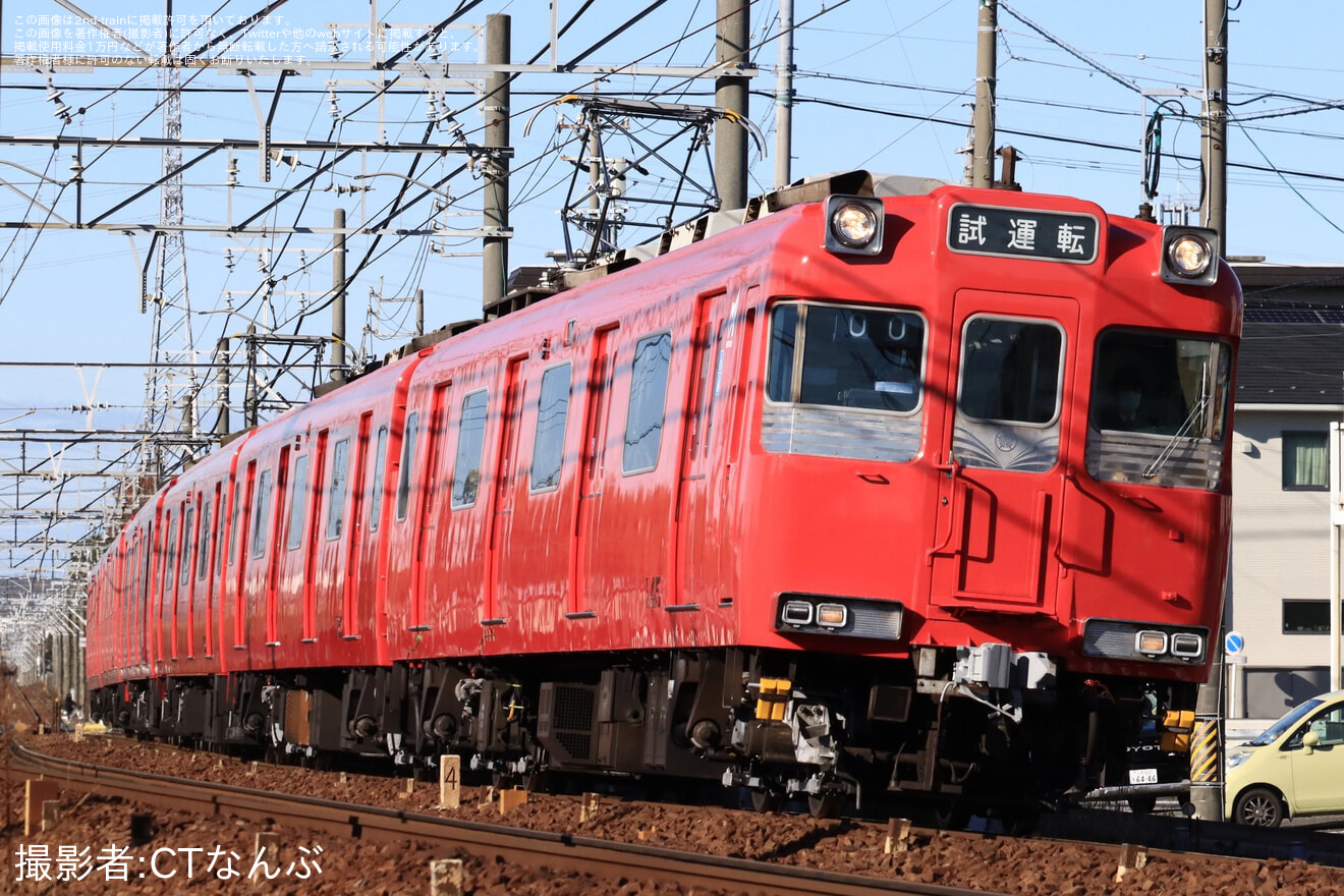 【名鉄】100系115F舞木検査場出場試運転の拡大写真