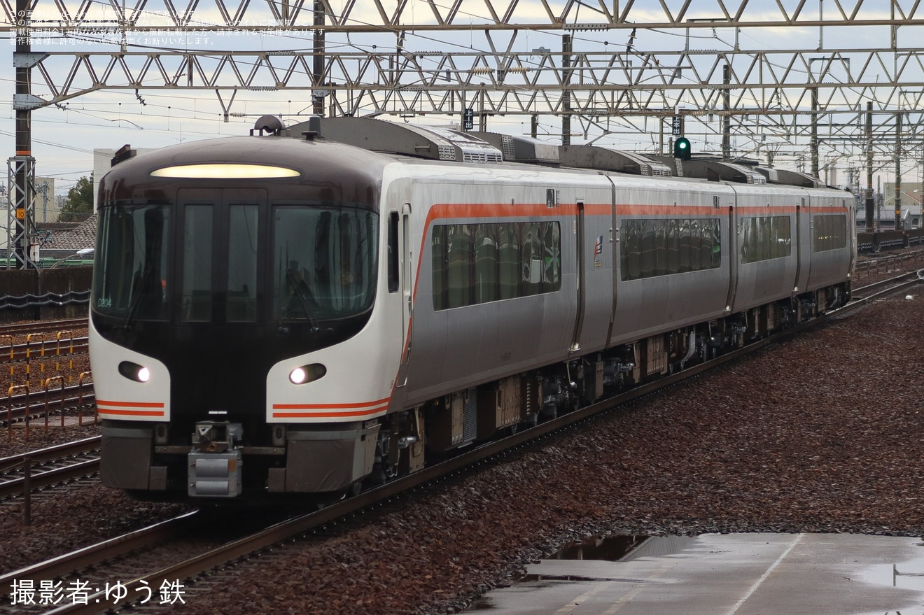 【JR海】HC85系D204編成が名古屋工場出場試運転の拡大写真