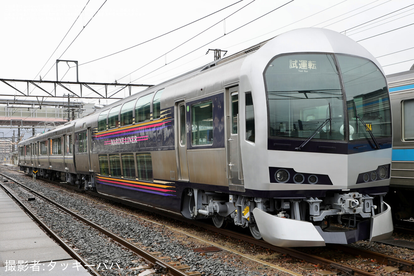 【JR四】5000系M4編成が全般検査を終えて多度津工場出場の拡大写真