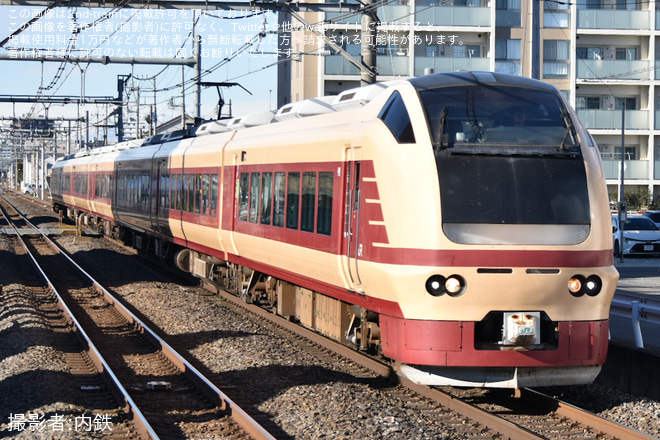 【JR東】特急草津・四万61号62号運転 - 北上尾駅にて撮影