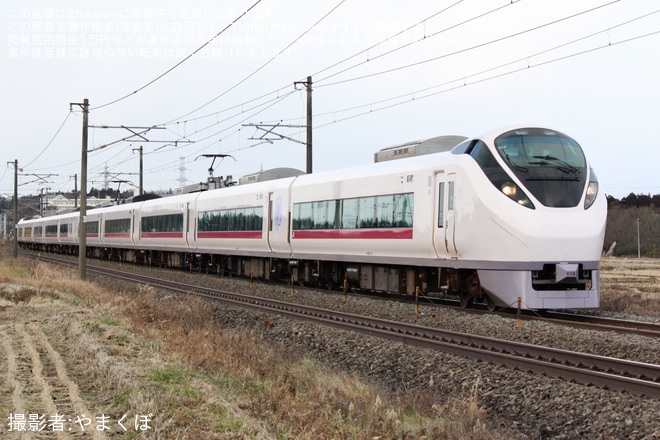 【JR東】E657系カツK18編成郡山総合車両センター出場回送を不明で撮影した写真