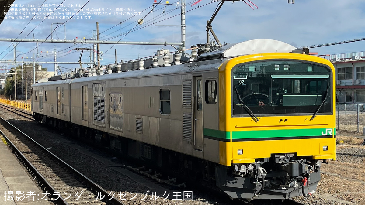 JR東】E131系800番台(N8編成)配給輸送に伴うE493系返却回送 |2nd-train