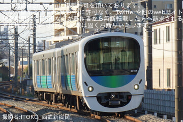 【西武】30000系32105Fが小手指車両基地へ回送