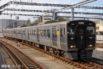 【JR九】813系RG17編成小倉総合車両センター入場