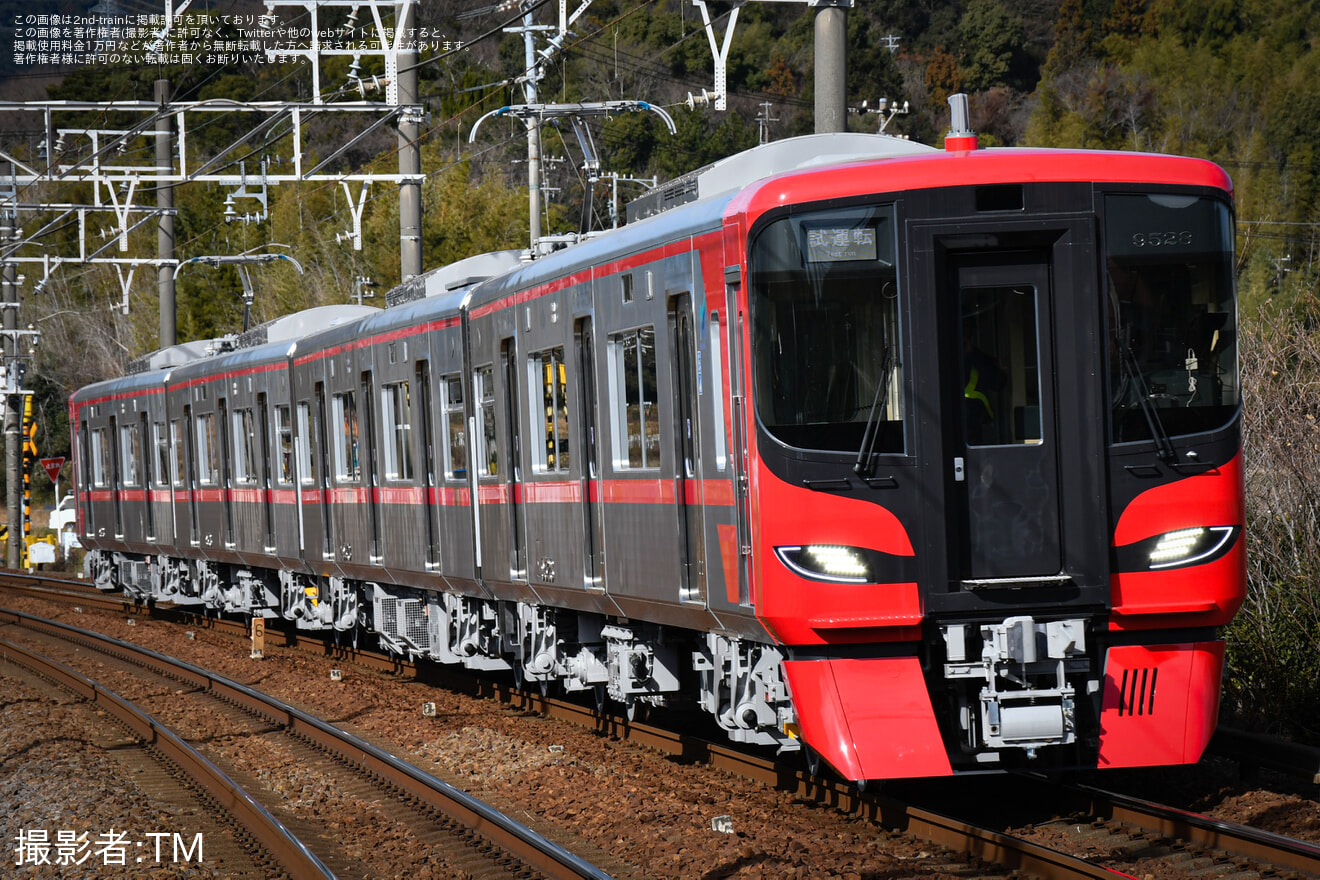 【名鉄】9500系9528F新車性能確認試運転の拡大写真