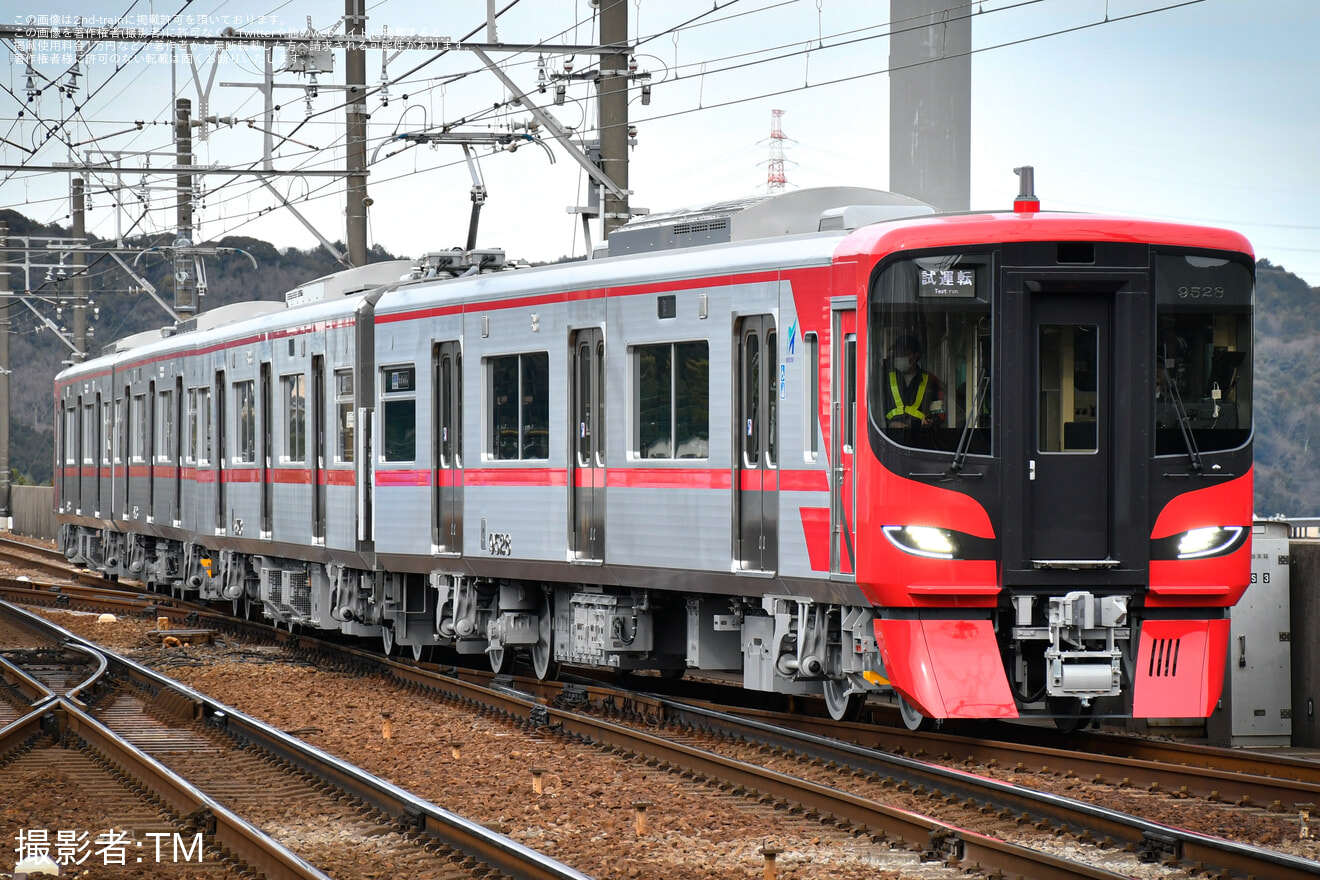 【名鉄】9500系9528F新車性能確認試運転の拡大写真