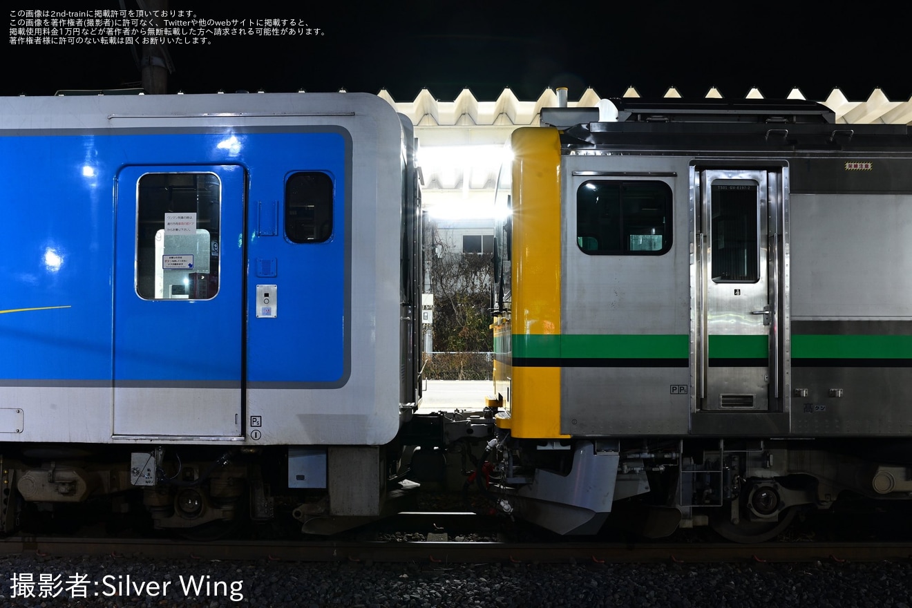 【JR東】キハ101-3郡山総合車両センター入場配給の拡大写真