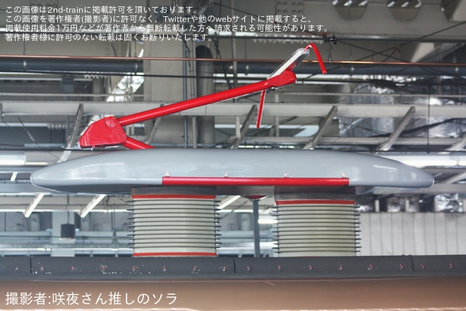 【JR東】E7系F5編成新幹線総合車両センター出場試運転を不明で撮影した写真