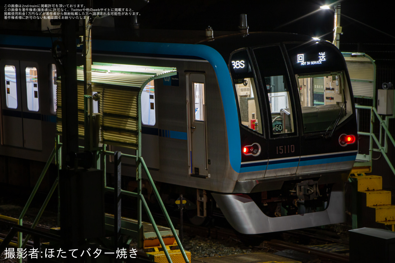 【メトロ】西船橋駅7番線にホームドアが設置の拡大写真