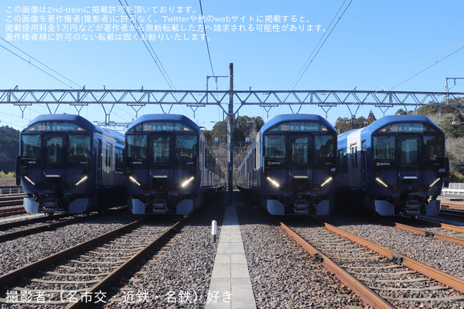 を青山町車庫で撮影した写真