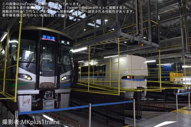 【JR西】吹田総合車両所「車両撮影ツアー」開催(2026年1月)を吹田総合車両所本所で撮影した写真