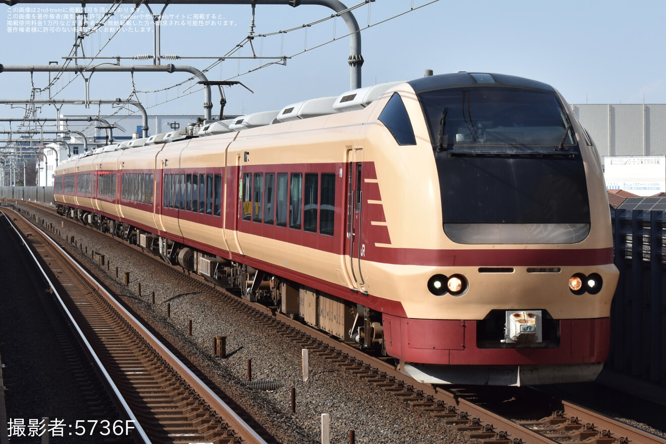 【JR東】開運成田山初詣群馬号が運行(2026)の拡大写真