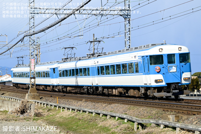 【近鉄】寿司列車で行く伊勢神宮初詣 - 伊勢中原～松ヶ崎間にて撮影