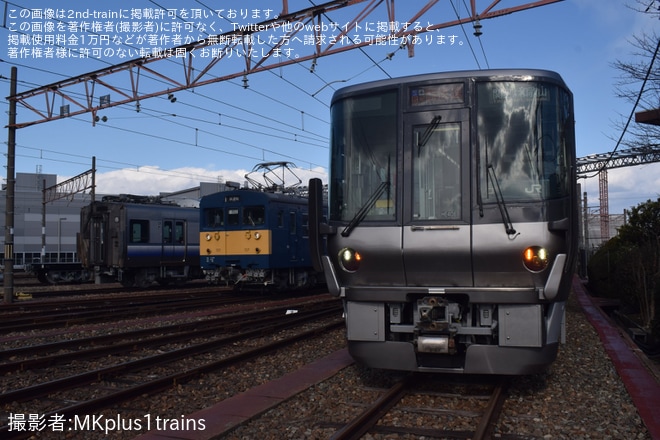 【JR西】吹田総合車両所「車両撮影ツアー」開催(2026年1月)を吹田総合車両所本所で撮影した写真