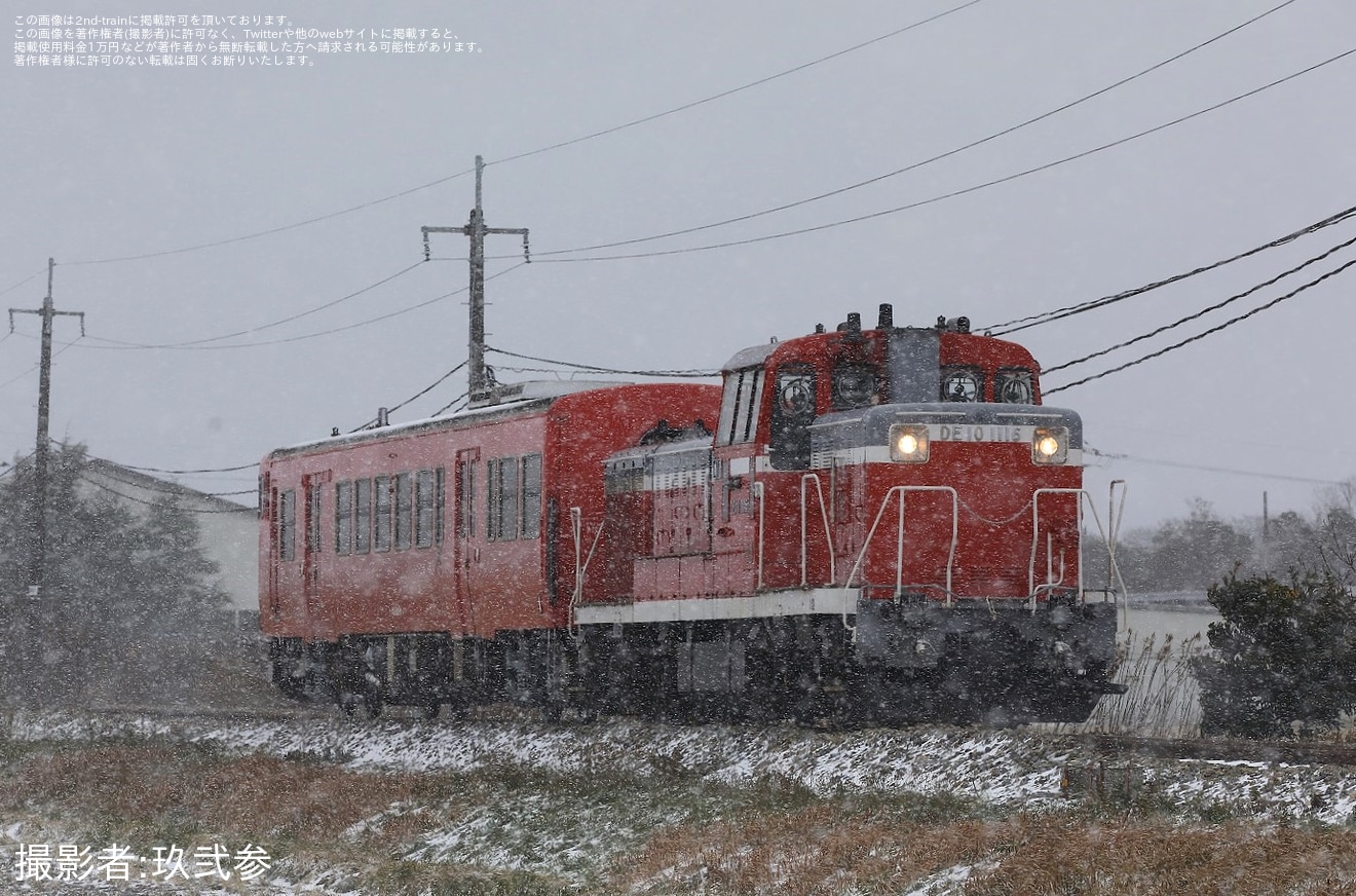 【JR西】キハ47-1029後藤総合車両所本所を出場し配給輸送の拡大写真