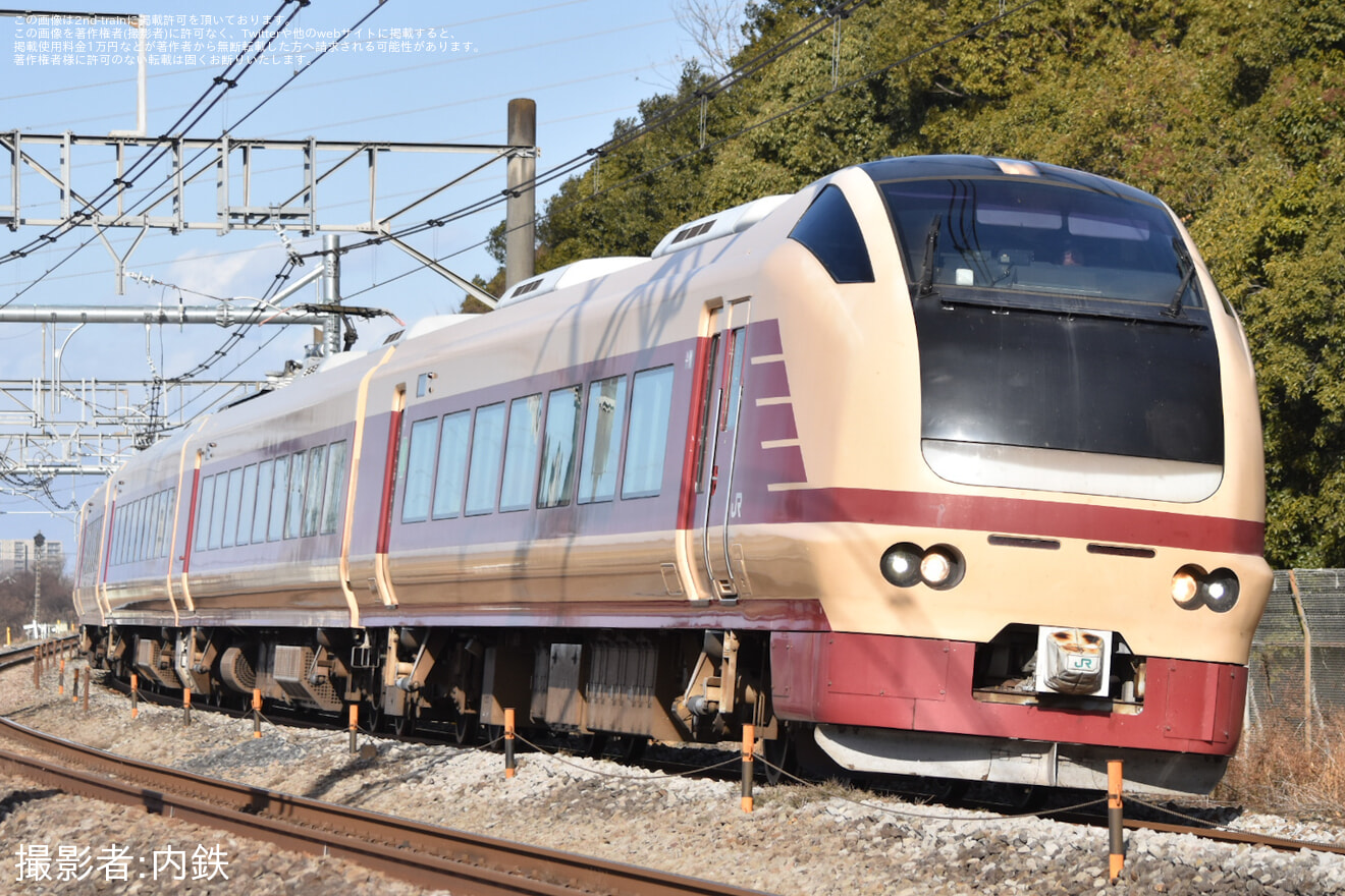 【JR東】開運成田山初詣群馬号が運行(2026)の拡大写真