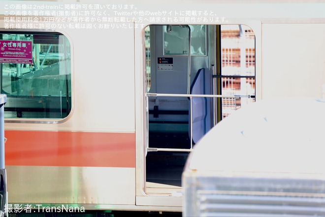 【東急】5000系5108Fの長津田車両工場でL字型アンテナ撤去や列車無線のデジタル対応化などが実施を長津田車両工場で撮影した写真