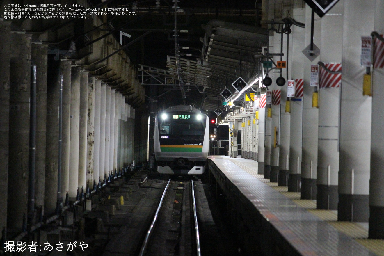 【JR東】ダイヤ乱れによって東海道線と宇都宮・高崎線が直通運転を中止するの拡大写真