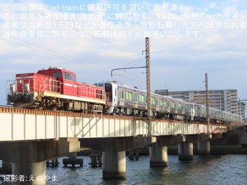 【南海】8300系8721F+8325F甲種輸送